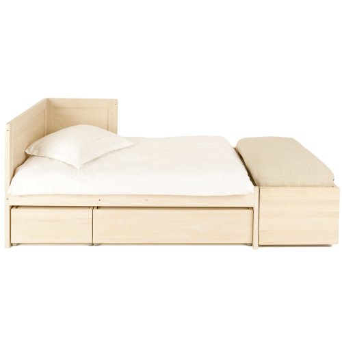 PACK - Lit junior évolutif Eternity, bouleau blanchi